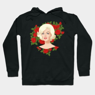 Marilyn Roses Hoodie